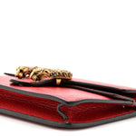 Calfskin Super Mini Dionysus Shoulder Bag Hibiscus Red