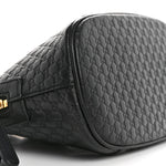 Microguccissima Mini Dome Bag Black