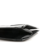 Calfskin Embossed Medium Book Tote Black