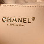 Shiny Calfskin Quilted Mini Chanel 22 White