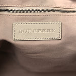 Grainy Calfskin Braided Small Canterbury Tote Beige