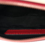Saffiano Small Snapshot Camera Bag Red Beige