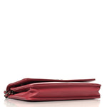 Calfskin Quilted Boy Wallet On Chain WOC Pink