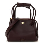 Supple Calfskin Small Madrid Bag Dark Burgundy