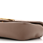 Calfskin Matelasse Super Mini GG Marmont Shoulder Bag Porcelain Rose