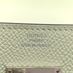 Epsom Kelly Wallet To Go Vert Fizz