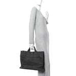 Canvas Herline MM Tote Grey