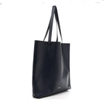 Smooth Calfskin La Medusa Tote Bag Blue