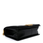 Caviar Quilted Medium Boy Flap Black