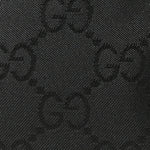 Nylon Monogram Fanny Pack Belt Bag Black