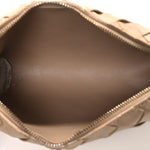 Nappa Intrecciato Nodini Mini Crossbody Almond