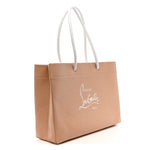 Calfskin Kraftilou Logo Tote
