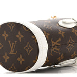 Monogram LV Match Nano Bucket Bag White