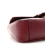 Calfskin Matelasse Small GG Marmont Shoulder Bag  Rosso Ancora