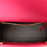 Lambskin Cannage Mini Lady Dior Pink