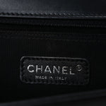Lambskin Quilted New Medium Boy Flap Black