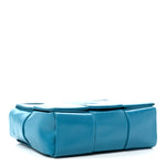 Paper Calfskin Maxi Intreccio Extra Mini Cassette Crossbody Bag Blue