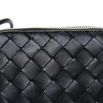 Nappa Intrecciato Concert Pouch Black