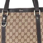 Monogram Medium Abbey Tote Brown