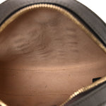 GG Supreme Monogram Web Mini Ophidia Round Shoulder Bag Brown