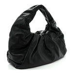 Smooth Butter Calfskin Small The Shoulder Pouch Black