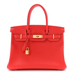 Epsom BIRKIN 30 Rouge de Coeur