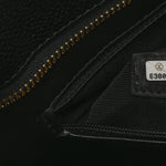 Caviar Quilted Medallion Tote Black