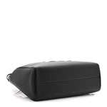 Calfskin Cuir Triomphe Cabas Drawstring Black