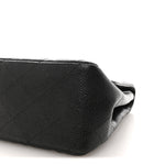 Caviar Quilted Jumbo Single Flap Black