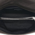 Calfskin Crocodile Embossed Medium West Hollywood Monogram Fold-Over Earth