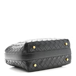 Calfskin Nappa Intrecciato Mini Wallace Black