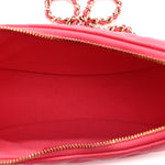 Lambskin Quilted Small Hobo Bag Pink