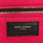 Wool Rive Gauche Tote Fuchsia