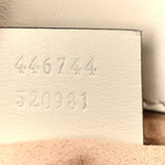 Calfskin Matelasse Mini GG Marmont Shoulder Bag White