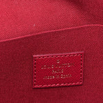 Monogram Pochette Felicie Chain Wallet Fuchsia