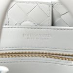 Nappa Intrecciato Small Andiamo Shoulder Bag Hoarfrost