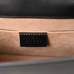 Calfskin Mini Sylvie Top Handle Bag Black