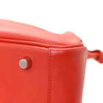 Swift Epsom Lindy 30 Tressage De Cuir Rouge De Coeur Bleu Du Nord Rouge H
