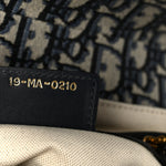 Oblique Saddle Bag Blue