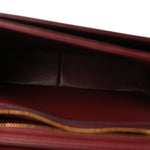 Shiny Calfskin Teen Triomphe Light Burgundy
