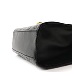 Guccissima Small Padlock Shoulder Bag Black