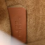 Calfskin Gate Bucket Bag Brown