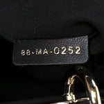 Lambskin Cannage Medium Lady Dior Black