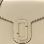 Calfskin Large The Covered J Marc Saddle Bag Cloud White