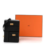 Epsom Kelly Multi Pocket Pochette To Go Black