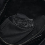 Crinkled Calfskin Matelasse Monogram Medium Niki Shopper Tote Black