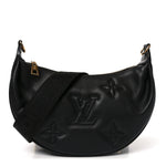 Calfskin Bubblegram Over The Moon Black