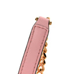 Baroque Jacquard Quilted Small Medusa Shoulder Bag Baby Pink