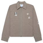 1969 Patches Trucker Jacket - Khaki