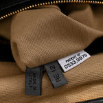 Calfskin Quilted Stam Black